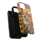 Corgi Acrylic Gallery Print Sunset Prairie Phone Case | Premium Dog Prints | Tritan — view 15 of 24