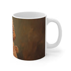 Poodle Oil Portrait Ceramic Mug 11oz | Premium Dog Art | Tritan
