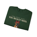 Boxer Only Gift You Need Christmas Sweatshirt, view 3