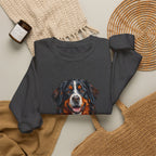 Bernese Mountain Dog Sweatshirt | Painterly Dog Art Crewneck | Berner Mom Gift | Cozy Pullover for Dog Lovers | Pet Portrait Apparel