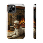 Poodle Phone Case — Acrylic Dog Art | iPhone 17/16/15 & Samsung | Dog Lover Gift