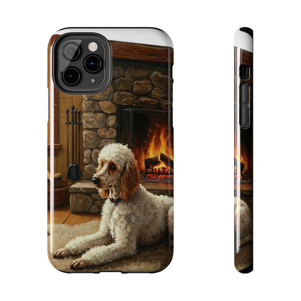 Poodle Phone Case — Acrylic Dog Art | iPhone 17/16/15 & Samsung | Dog Lover Gift