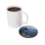 Acrylic Gallery Print Cane Corso - Mountain Overlook | Cork Back Coaster
