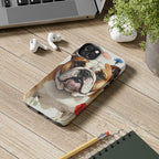 English Bulldog Watercolor Wildflower Field Phone Case | Premium Dog Prints | Tritan — view 13 of 28