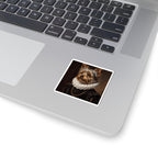 Yorkshire Terrier Renaissance Royal Portrait Sticker, Dog Portrait Vinyl Decal, Kiss-Cut Sticker, Yorkshire Terrier Lover Gift