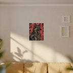 The Defender German Shepherd - V6 Extreme Comic Edition Canvas