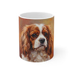 Cavalier King Charles Spaniel Cozy Set — 2-Piece Blanket + Mug Gift Set | Autumn Woods | Tritan