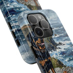 Rottweiler Acrylic Gallery Print Coastal Cliffside Phone Case | Premium Dog Prints | Tritan — view 17 of 28
