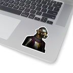 Great Dane Medieval Knight Portrait Sticker, Dog Portrait Vinyl Decal, Kiss-Cut Sticker, Great Dane Lover Gift