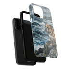English Bulldog Acrylic Gallery Print Coastal Cliffside Phone Case | Premium Dog Prints | Tritan — view 25 of 28