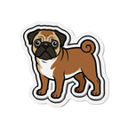 Pop Art Pug Magnet | Tritan