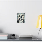 Pop Art Husky Canvas | Bold Dog Wall Art