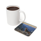 Acrylic Beagle - Mountain Overlook | Cork Back Coaster