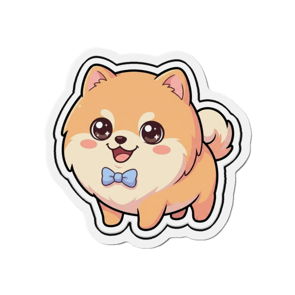 Chibi Pomeranian Magnet | Tritan