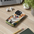 Corgi Watercolor Wildflower Field Phone Case | Premium Dog Prints | Tritan — view 11 of 28