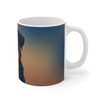 Rottweiler Low Poly Cool Jewel Ceramic Mug 11oz | Dog Lover Gift
