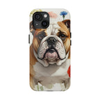 English Bulldog Watercolor Wildflower Field Phone Case | Premium Dog Prints | Tritan — view 5 of 28