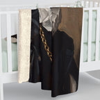 Yorkshire Terrier Renaissance Royal Portrait Regal Throw Blanket | Premium Dog Art | Tritan