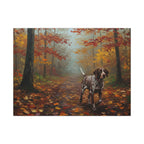 German Shorthaired Pointer Canvas Print, GSP Acrylic Painting Wall Art, Dog Lover Gift, Pet Portrait Home Decor, Ready to Hang