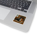 Acrylic Bernese Mountain Dog - Winter Hearth | Kiss-Cut Stickers