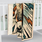 Shiba Inu Comic Pop Art Throw Blanket | Premium Dog Art | Tritan