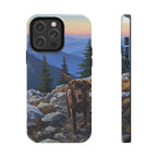 Acrylic Labrador Retriever - Mountain Overlook | Tough Phone Case