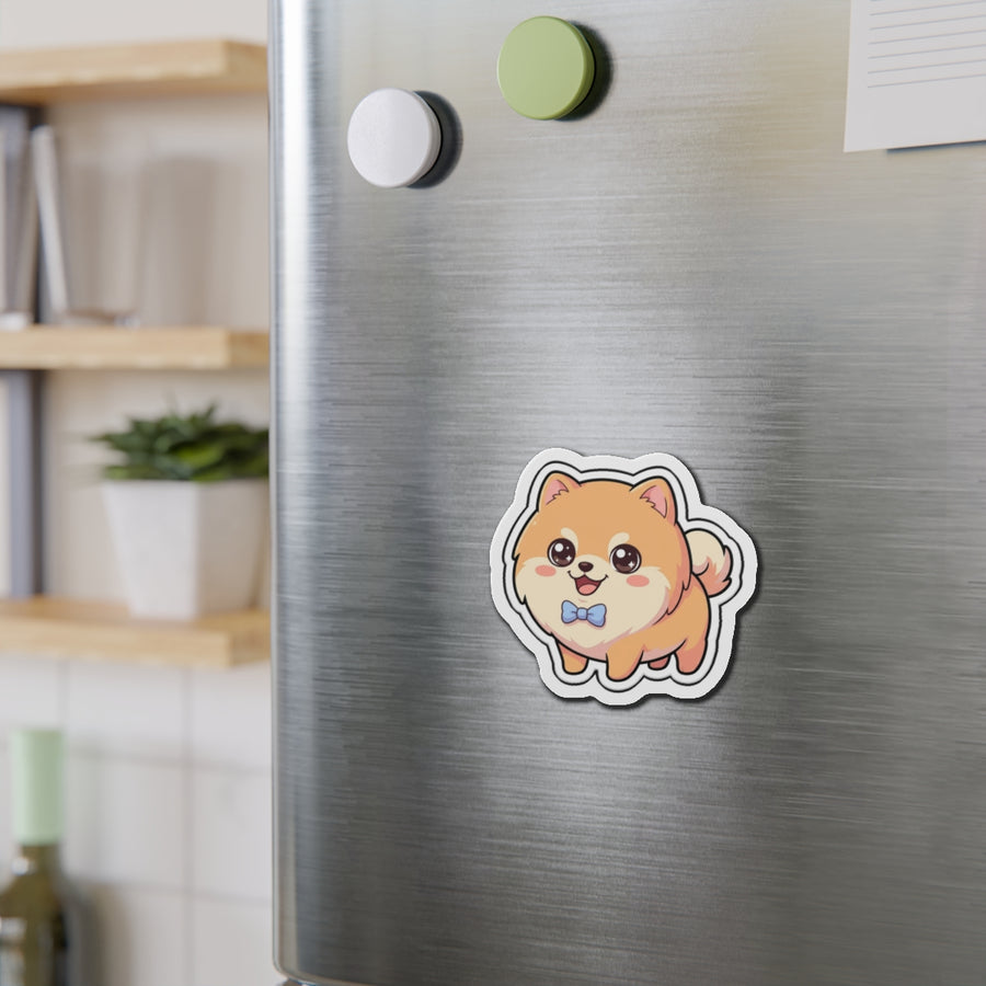 Chibi Pomeranian Magnet | Tritan
