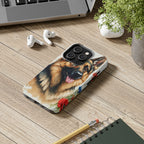 German Shepherd Watercolor Wildflower Field Phone Case | Premium Dog Prints | Tritan — view 11 of 28