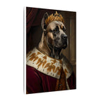 Cane Corso Renaissance Royal Portrait Canvas Wall Art, Regal Dog Painting, Cane Corso Lover Gift, Stretched Canvas