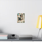 Comic Book Australian Shepherd Canvas | Bold Dog Wall Art