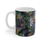 French Bulldog Watercolor Ceramic Coffee Mug 11oz, Soft Dog Painting, French Bulldog Lover Gift