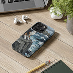 Acrylic Gallery Print Australian Shepherd - Coastal Cliffside | Tough Phone Case — view 11 of 28