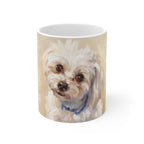Maltese | Painted Portrait Mug (Style A, Front + Back)