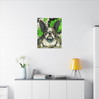 Pop Art French Bulldog Canvas | Bold Dog Wall Art