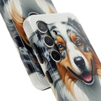 Australian Shepherd Watercolor Wildflower Field Phone Case | Premium Dog Prints | Tritan — view 26 of 28