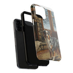 Australian Shepherd Phone Case — Acrylic Dog Art | iPhone 17/16/15 & Samsung | Dog Lover Gift