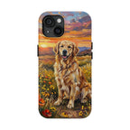 Golden Retriever Acrylic Gallery Print Sunset Prairie Phone Case | Premium Dog Prints | Tritan — view 5 of 24