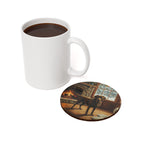 Acrylic Labrador Retriever - Winter Hearth | Cork Back Coaster