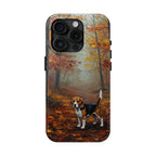 Acrylic Beagle - Autumn Woods | Tough Phone Case