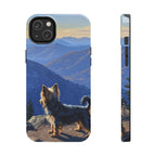 Acrylic Yorkshire Terrier - Mountain Overlook | Tough Phone Case