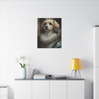 Havanese Renaissance Royal Portrait Canvas Wall Art, Regal Dog Painting, Havanese Lover Gift, Stretched Canvas
