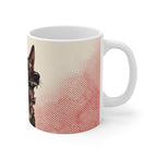 German Shepherd Comic Pop Art Ceramic Mug 11oz | Premium Dog Art | Tritan