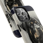 Charcoal Rottweiler Rottweiler Tough Phone Case - Rottweiler pride — gentle giants deserve great art — view 96 of 103