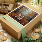 Acrylic Havanese - Autumn Woods | Kiss-Cut Stickers