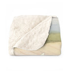 Beagle Watercolor Lavender Fields Throw Blanket | Premium Dog Prints | Tritan — view 4 of 9