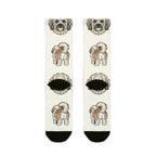 Havanese Socks | Fun All Over Print Dog Socks | Havanese Mom Gift | Cute Crew Socks for Dog Lovers | Stocking Stuffer