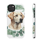 Labrador Retriever Watercolor Botanical Wreath Phone Case | Premium Dog Prints | Tritan — view 4 of 28