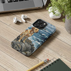 Acrylic Gallery Print Labrador Retriever - Coastal Cliffside | Tough Phone Case — view 12 of 28