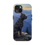 Acrylic Gallery Print Cane Corso - Mountain Overlook | Tough Phone Case