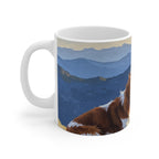 Acrylic Cavalier King Charles Spaniel - Mountain Overlook | Ceramic Mug 11oz